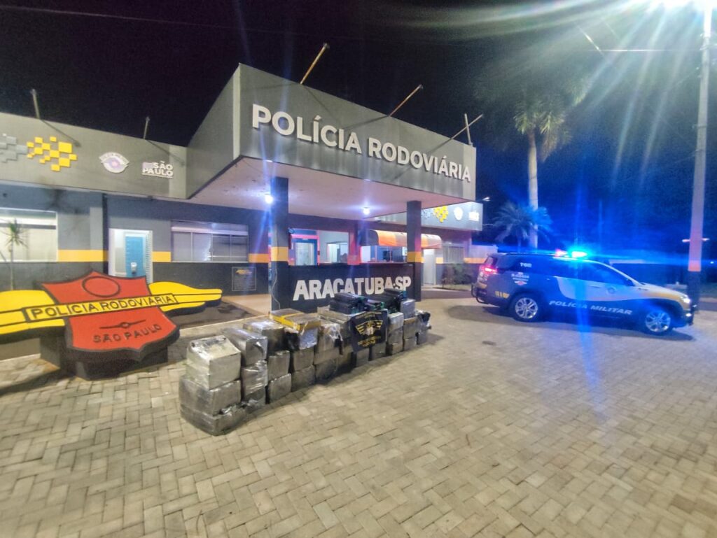 Em dois dias, Polícia Rodoviária de Araçatuba faz a apreensão de quase 3 toneladas de maconha na região