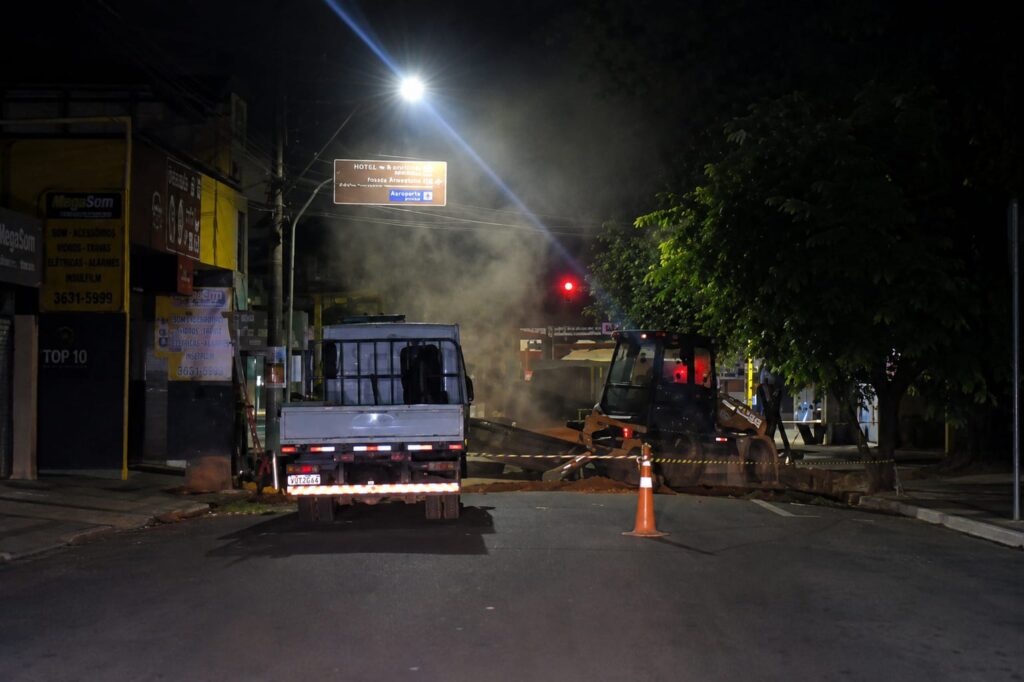 Serviço da Samar provoca vazamento de gás na área central de Araçatuba WhatsApp Image 2026 06 17 at 08.50.36