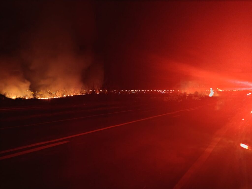 incendio em Birigui assusta moradores