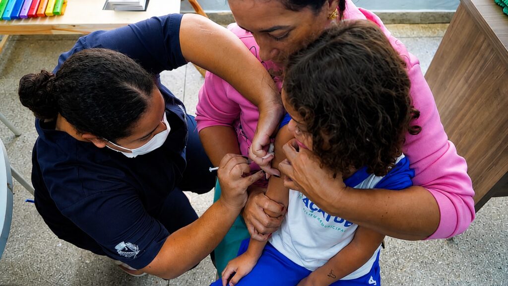 Araçatuba inicia campanha de multivacinação para menores de 15 anos aracatuba inicia campanha multivacional para menores de 15 anos