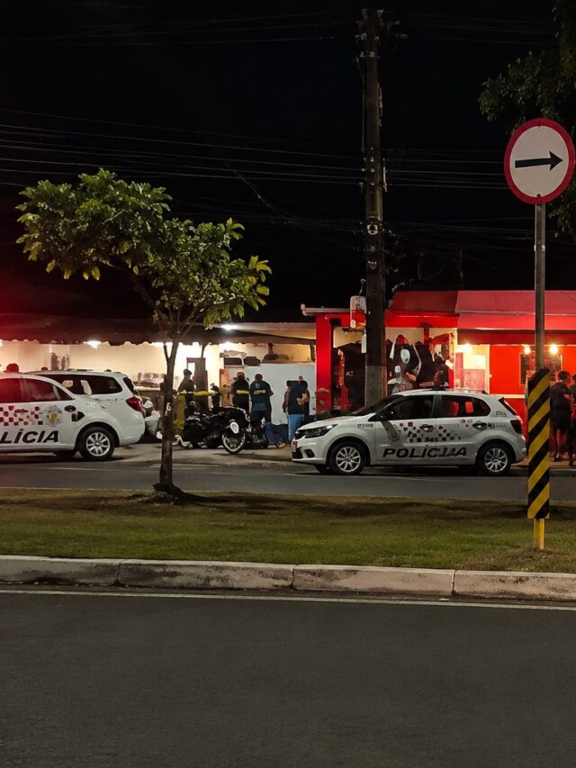 Policial penal mata homem de 29 anos na frente de bar em Araçatuba