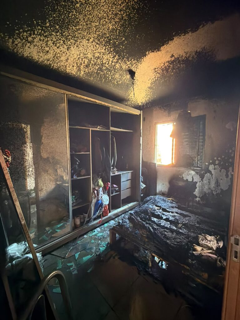 homem e preso suspeito de atear fogo na casa da ex companheira 01