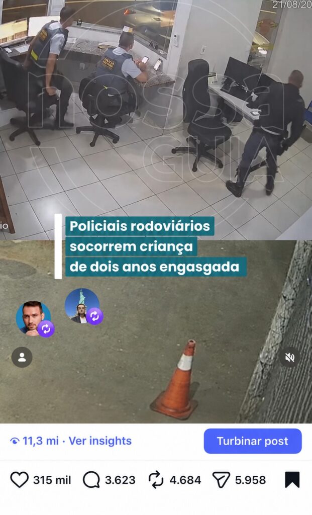 Postagem do Nossa Guia sobre socorro a criança de 2 anos viraliza com 11 milhões de visualizações postagem do portal nossa guia viraliza com mais de 11 milhoes de visualizacoes e1787571612496