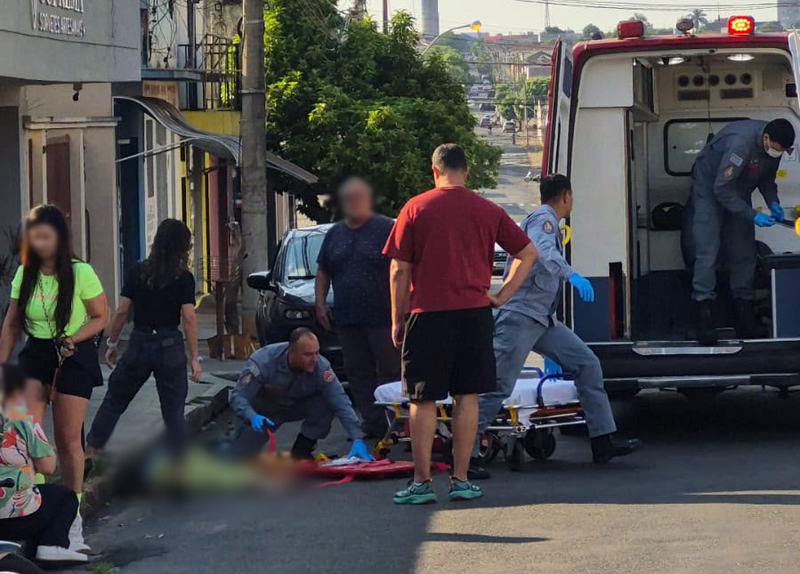 Idosa de 82 anos morre atropelada no centro de Penapolis 1